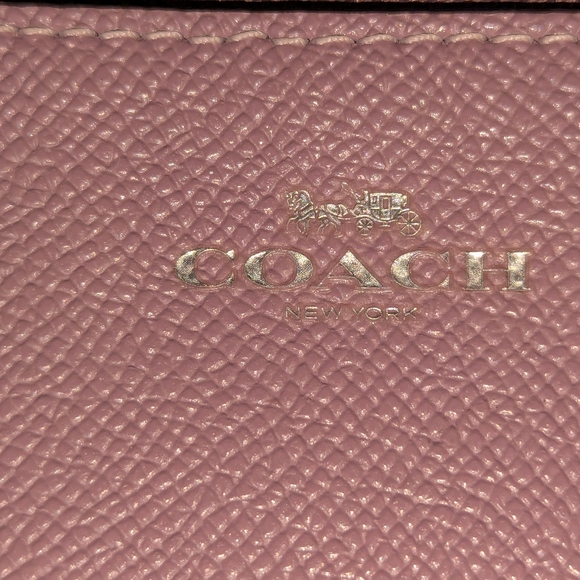 Coach Mauve Wristlet EC - Picture 2 of 8